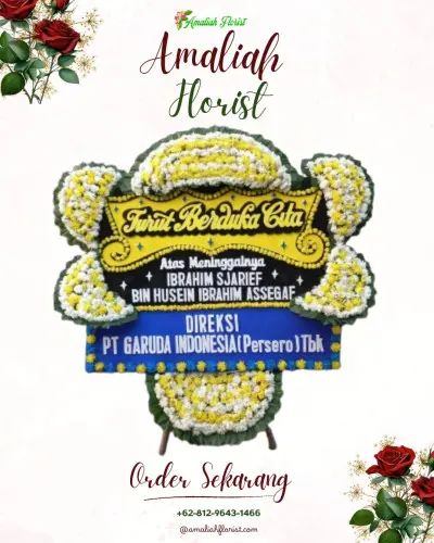 Papan Bunga Duka di Mangliawan